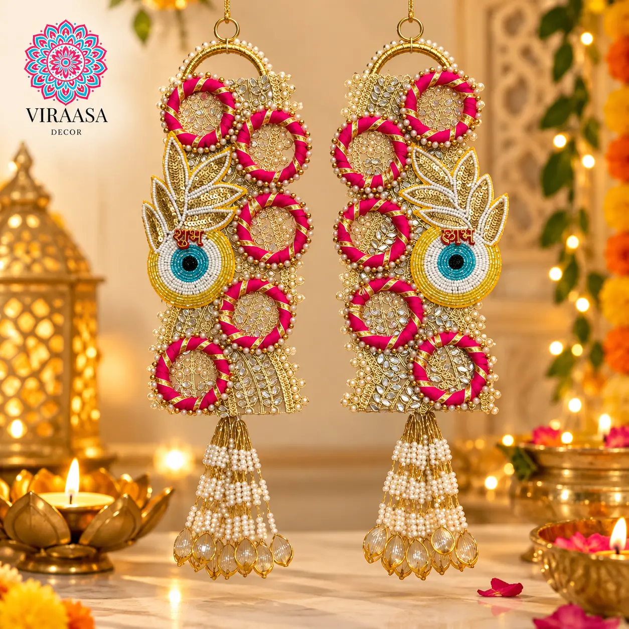Evil Eye Shubh Labh Hanging Style 1
