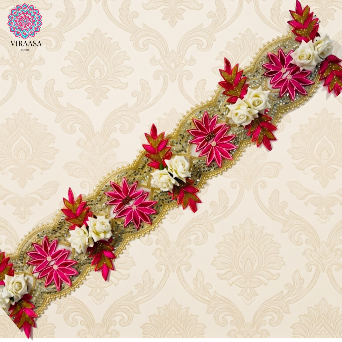 Handcrafted Floral Bandhanwar/Toran
