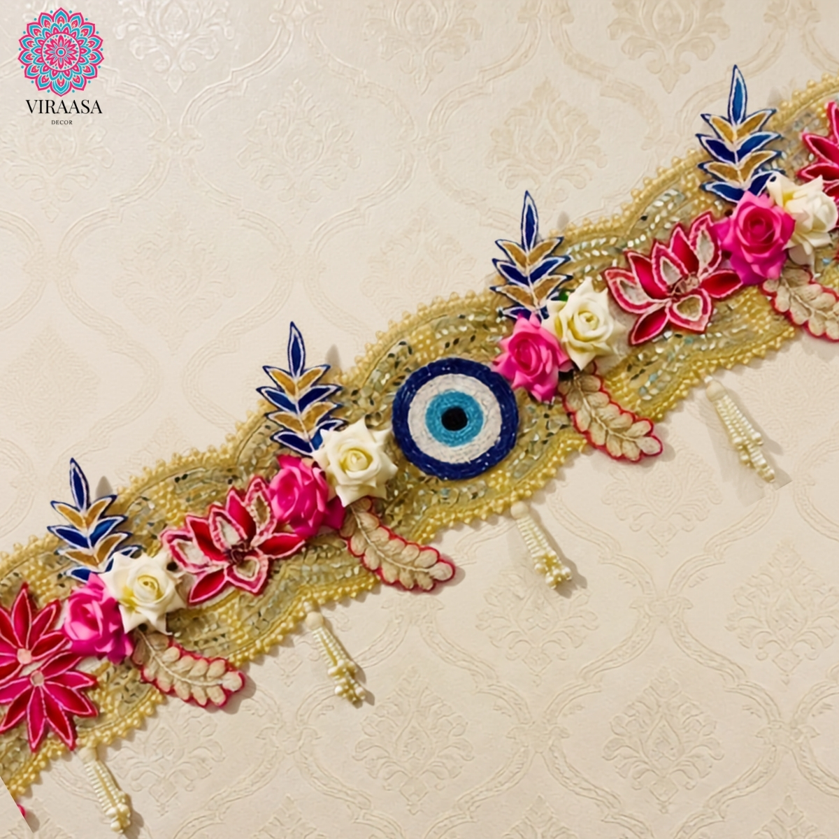 Handcrafted Evil & Floral Bandhanwar/Toran