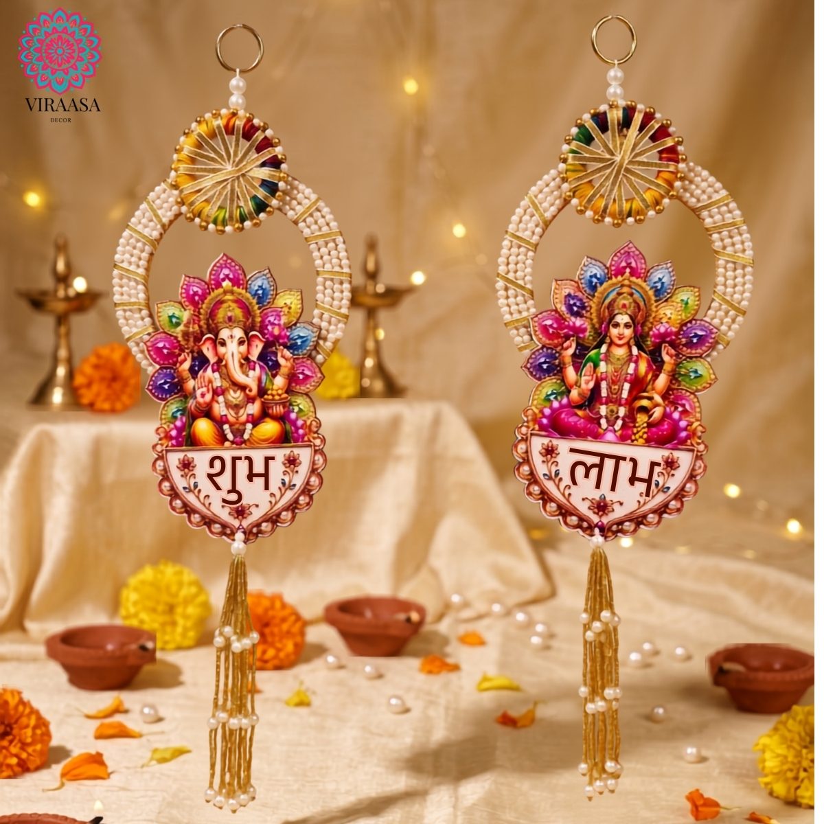 Handcrafted Shubh Labh Hangings