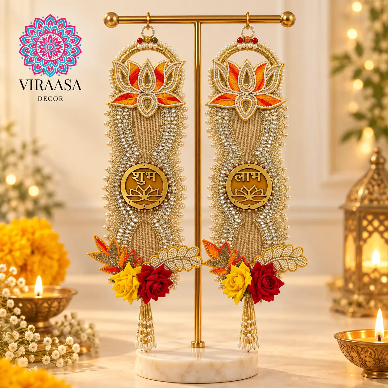 Shubh Labh Hanging Style 1 style 2